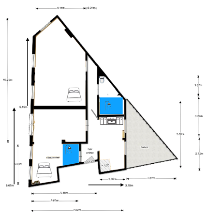 Medium property photo - Da Costakade 51-1, 1053 WG Amsterdam